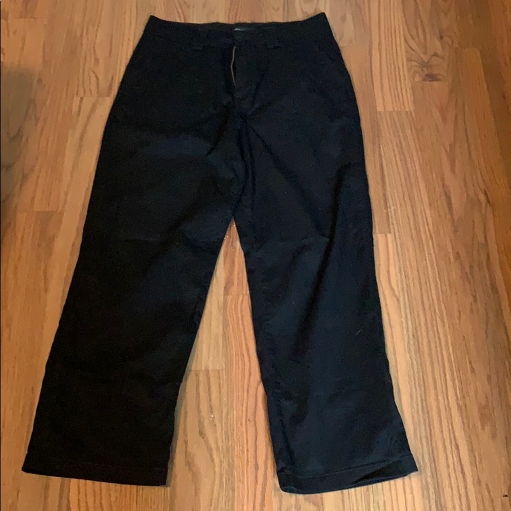 Levi’s black wide leg chino
